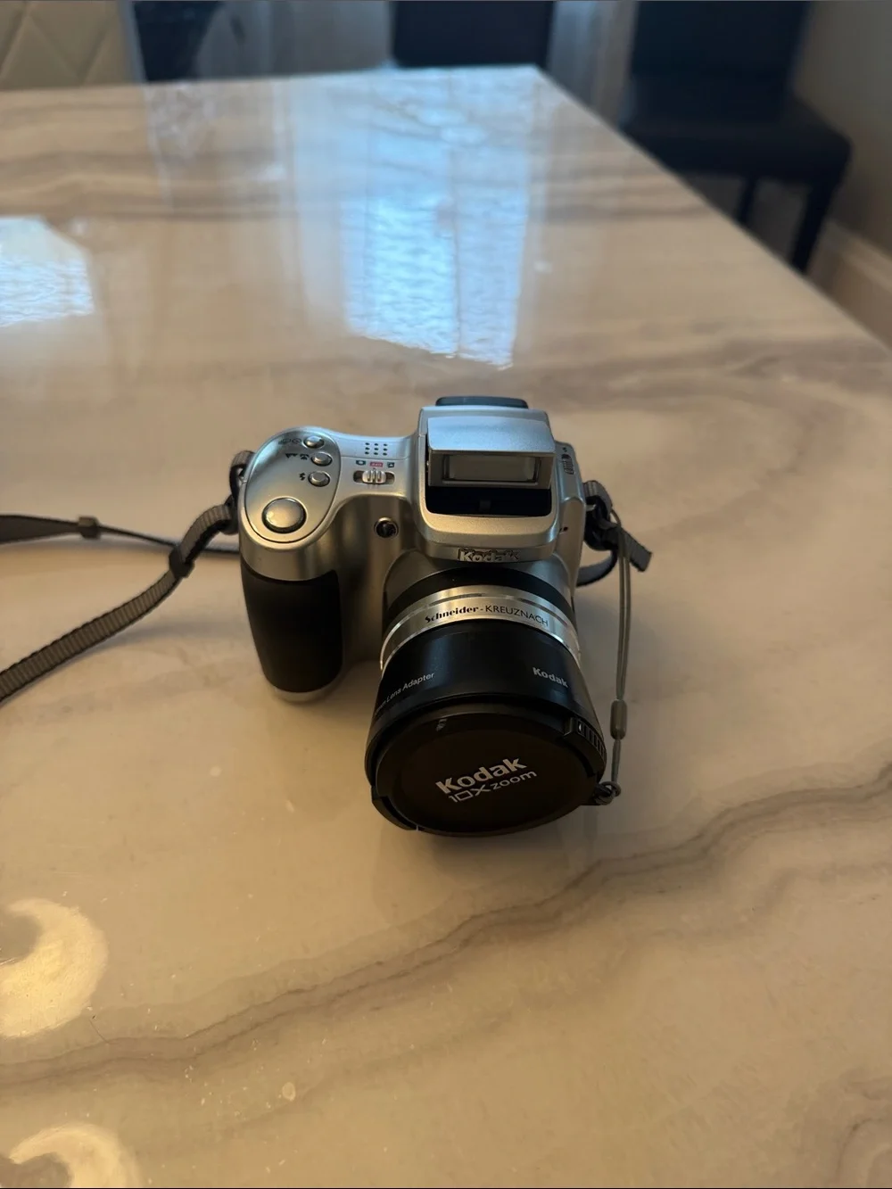 Kodak Silver Compact Digital Camera with Wrist Strap